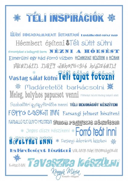 Téli inspirációk