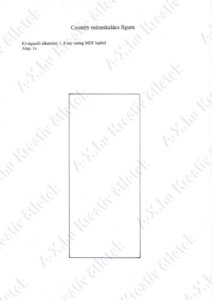 Karácsonyi mézeskalács figura fából