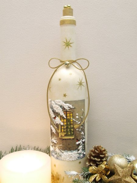 Karácsonyi díszüveg