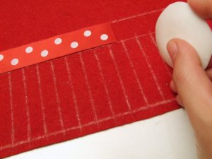 Filc karácsonyfadísz