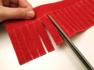 Filc karácsonyfadísz