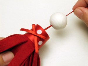 Filc karácsonyfadísz