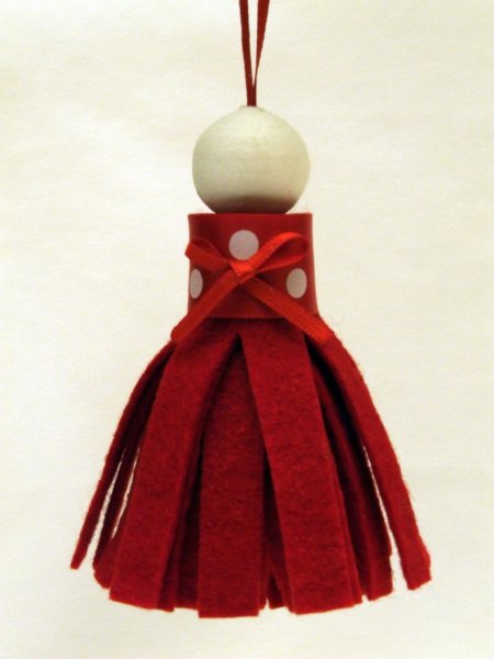 Filc karácsonyfadísz