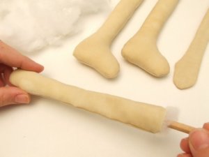 Karácsonyi varrott angyalka