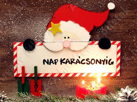 Mikulás visszaszámláló