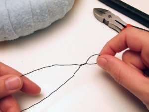 Adventi pompon koszorú