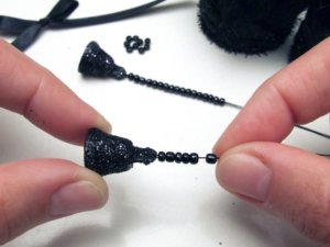 Karácsonyfadísz mécsestartóból