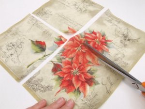 Karácsonyi poháralátét