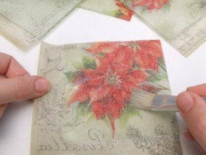 Karácsonyi poháralátét