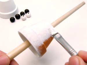 Húsvéti bárányka cserépből