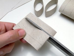 Nyuszik papírgurigából