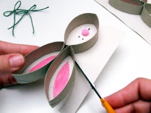 Nyuszik papírgurigából