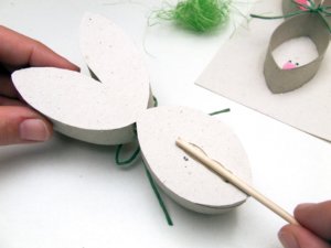 Nyuszik papírgurigából