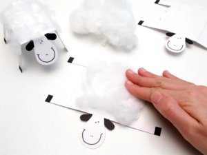 Húsvéti papírbárány