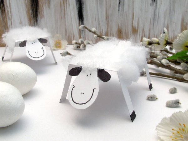 Húsvéti papírbárány